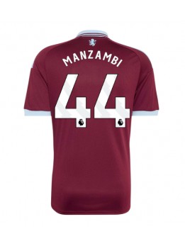 Moški Nogometna dresi replika Aston Villa Johan Manzambi #44 Domači 2026-27 Kratek rokav Moški Nogometna dresi replika Aston Villa Johan Manzambi #44 Domači 2026-27 Kratek rokav